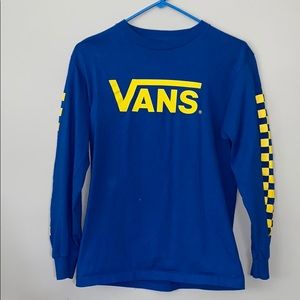 Long sleeve vans t shirt